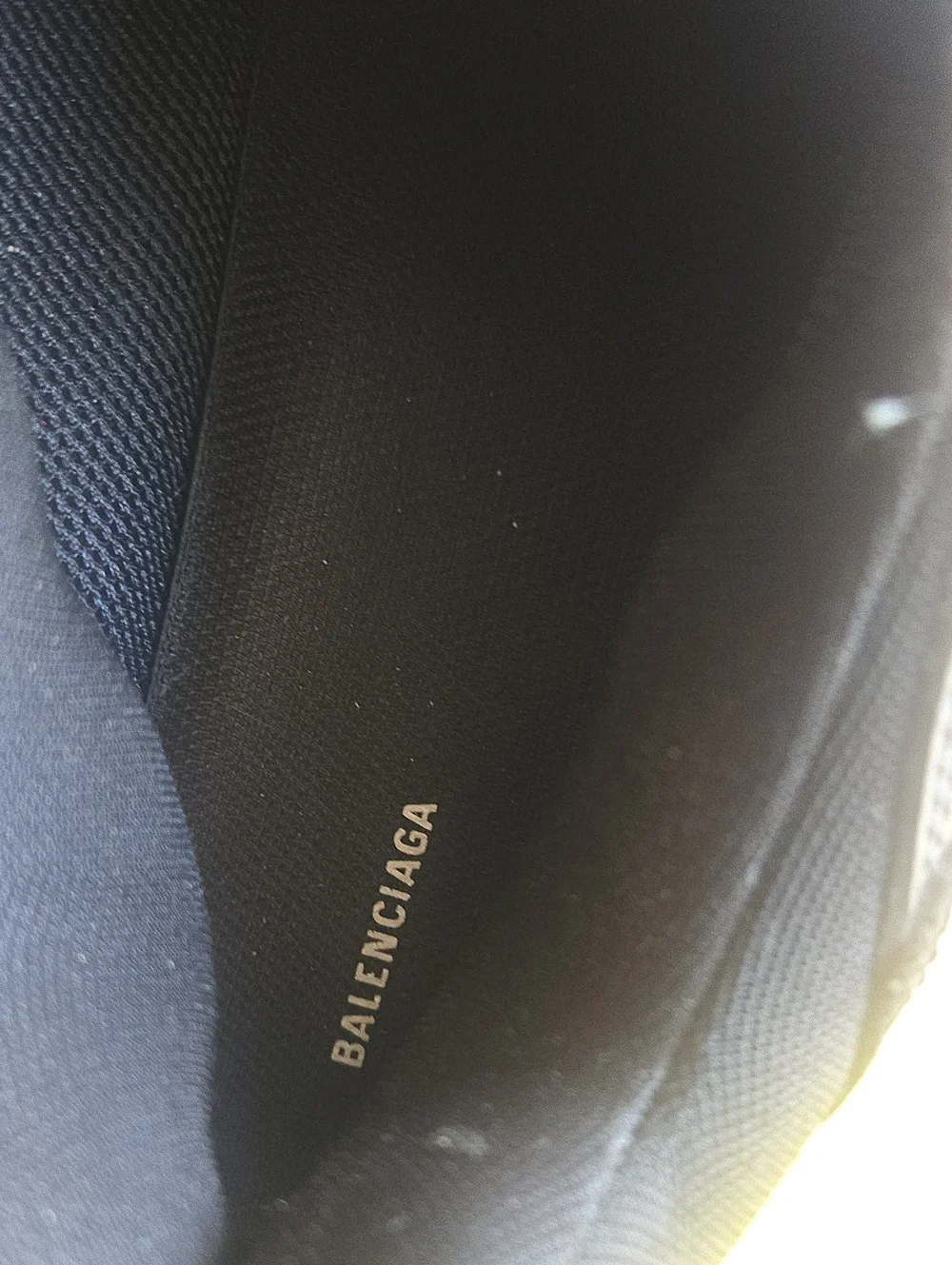 Balenciaga Triple S Black Sneakers with White Laces